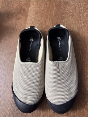 MAHABIS EU43 Grey Adj Detachable Sole SlipOn Convertible Slipper Shoes